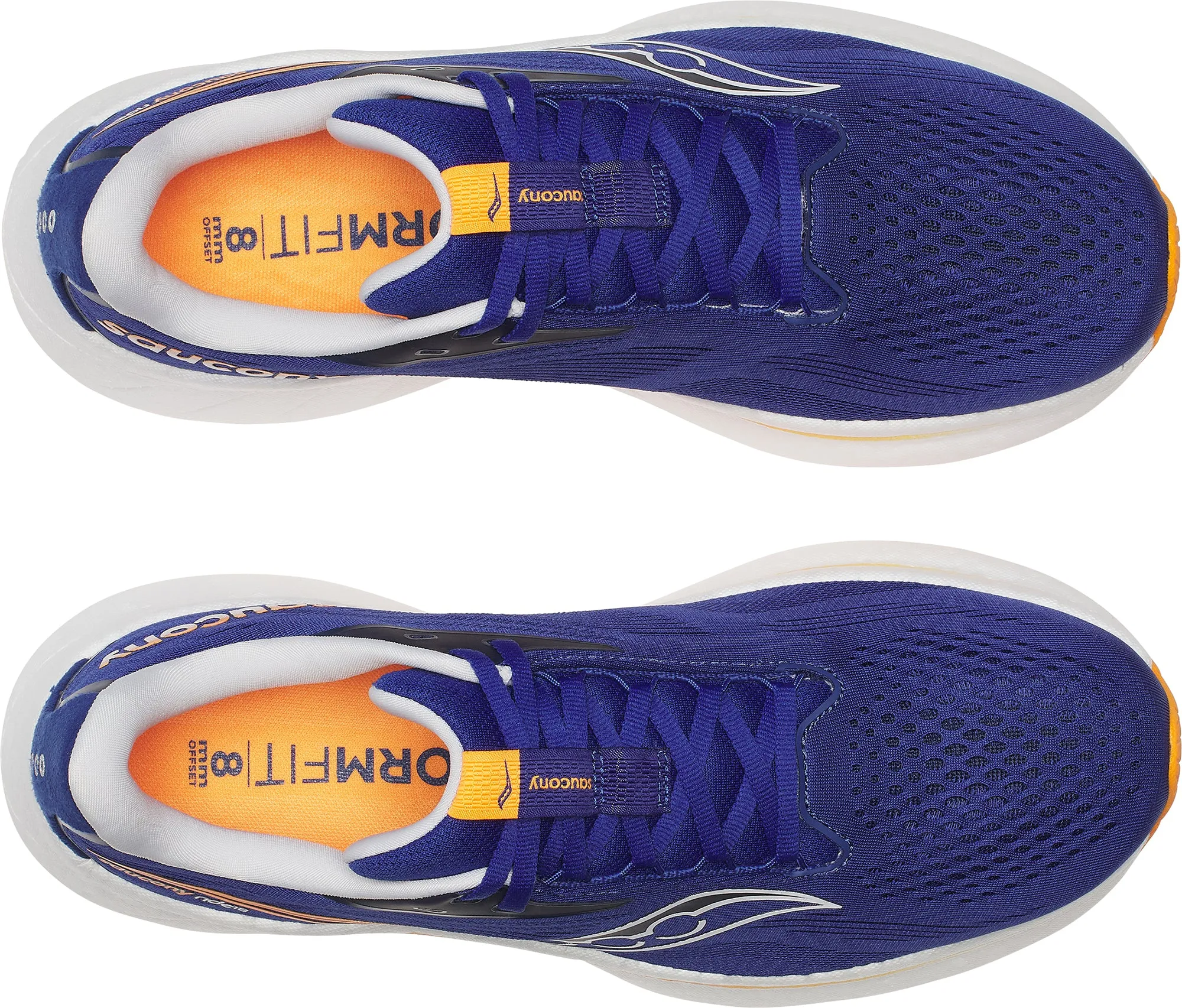 Shoes Saucony Saucony Ride 18 Mens Running Shoes - Blue