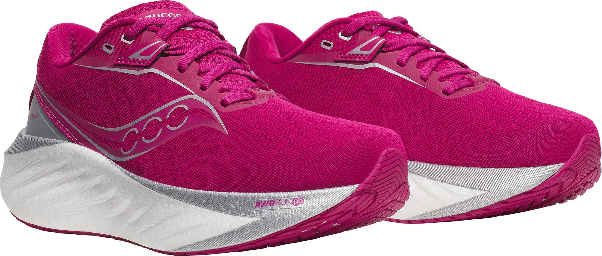 Shoes Saucony Saucony Triumph 22 Womens Running Shoes - Pink