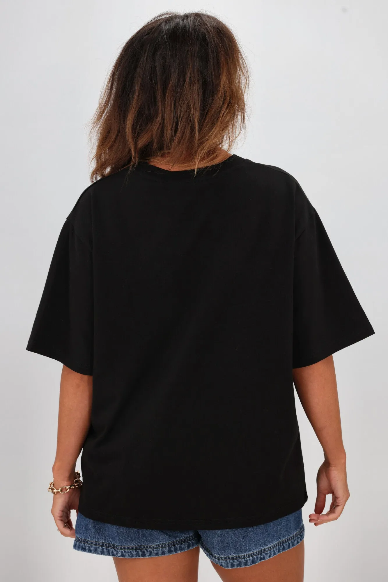 Silent Theory Core Oversized Tee Black