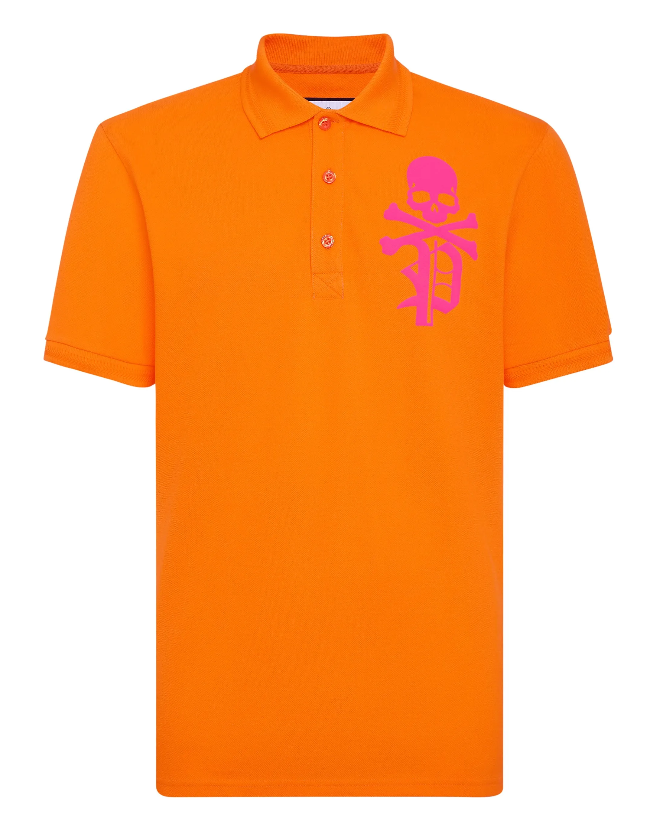 Slim Fit Polo Shirt Skull&amp;Bones