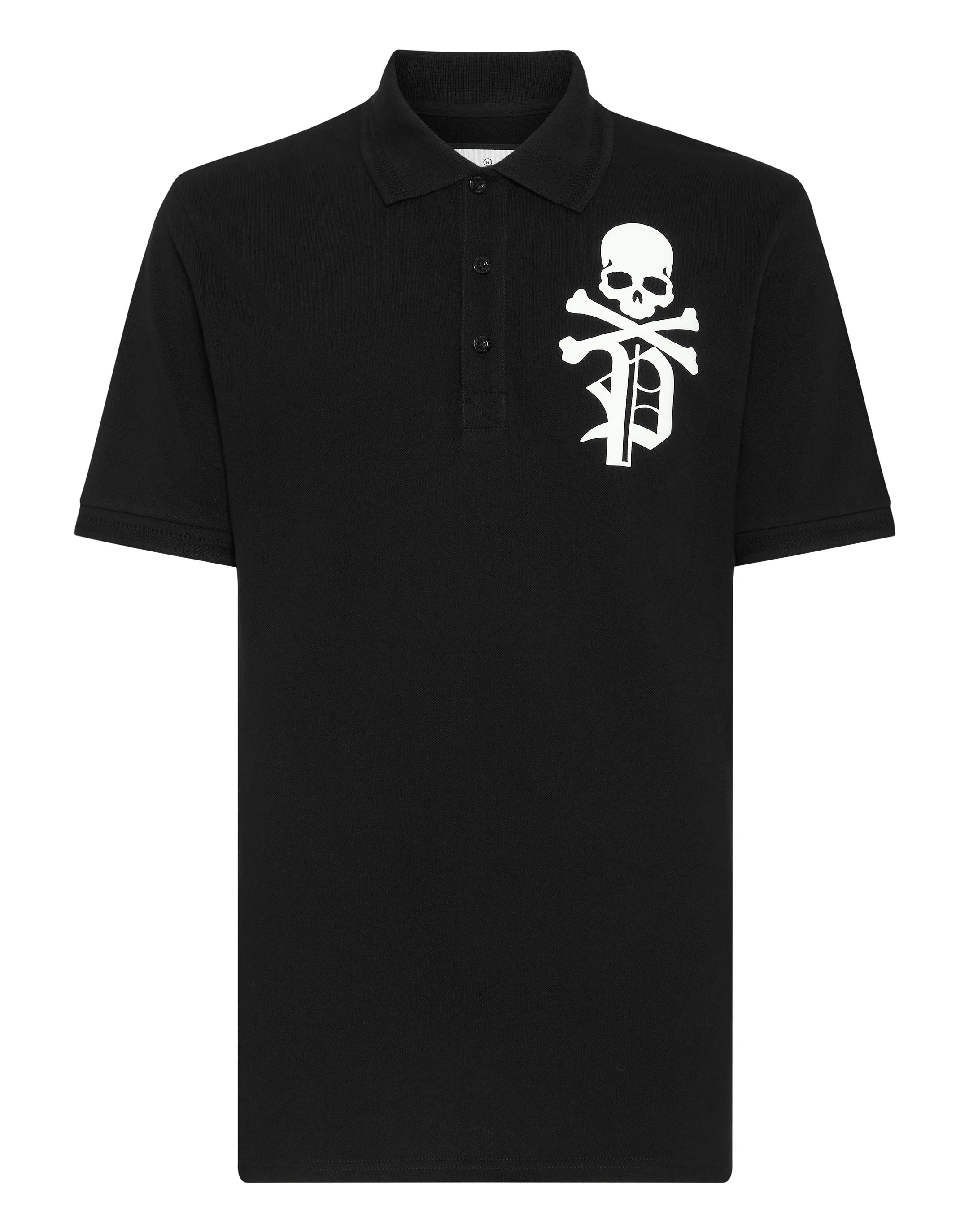 Slim Fit Polo Shirt Skull&amp;Bones