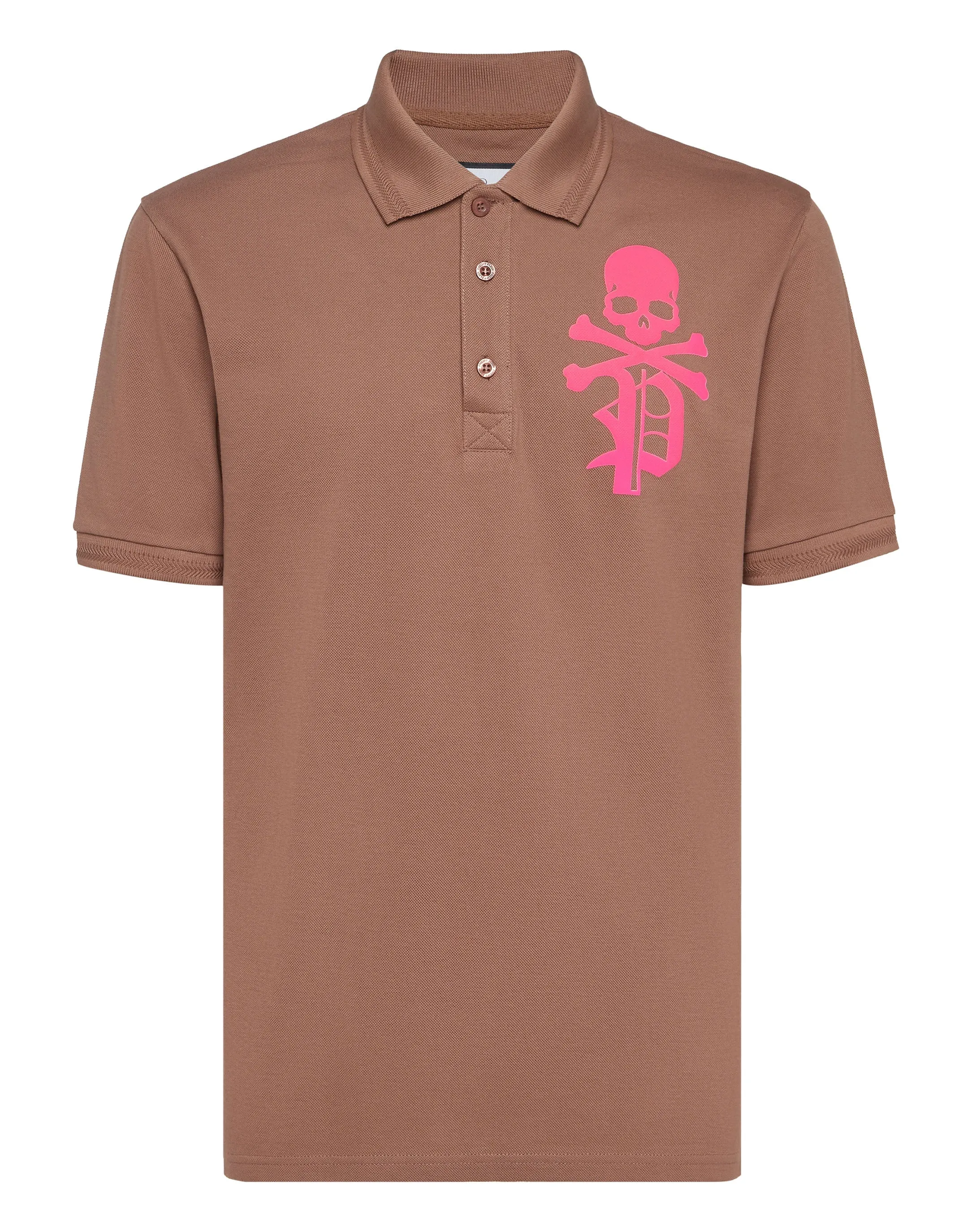 Slim Fit Polo Shirt Skull&amp;Bones