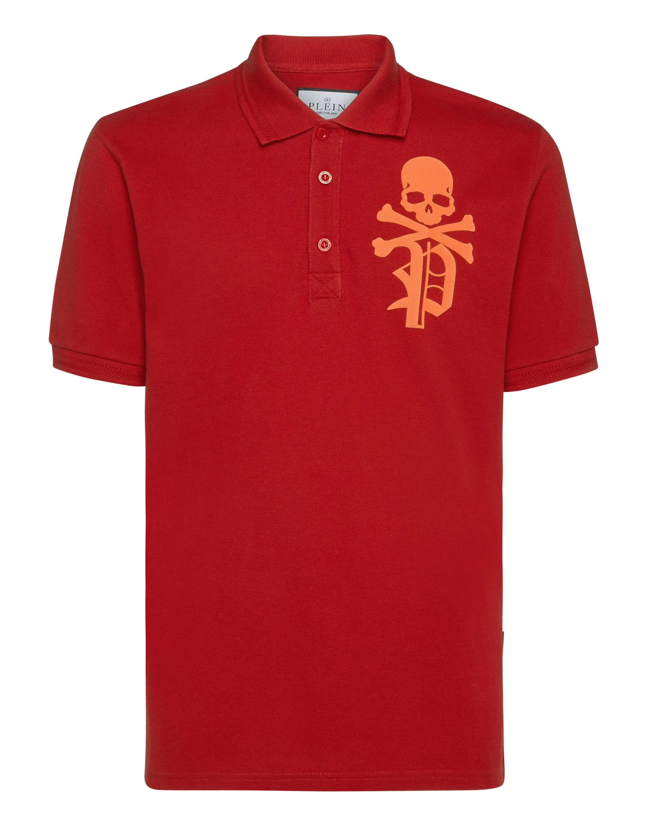 Slim Fit Polo Shirt Skull&amp;Bones