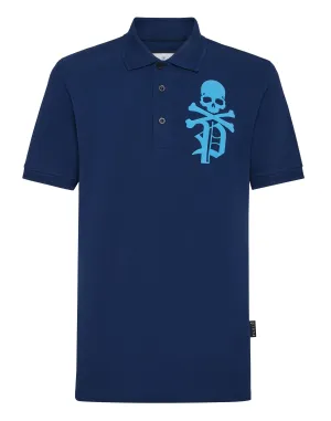 Slim Fit Polo Shirt Skull&amp;Bones