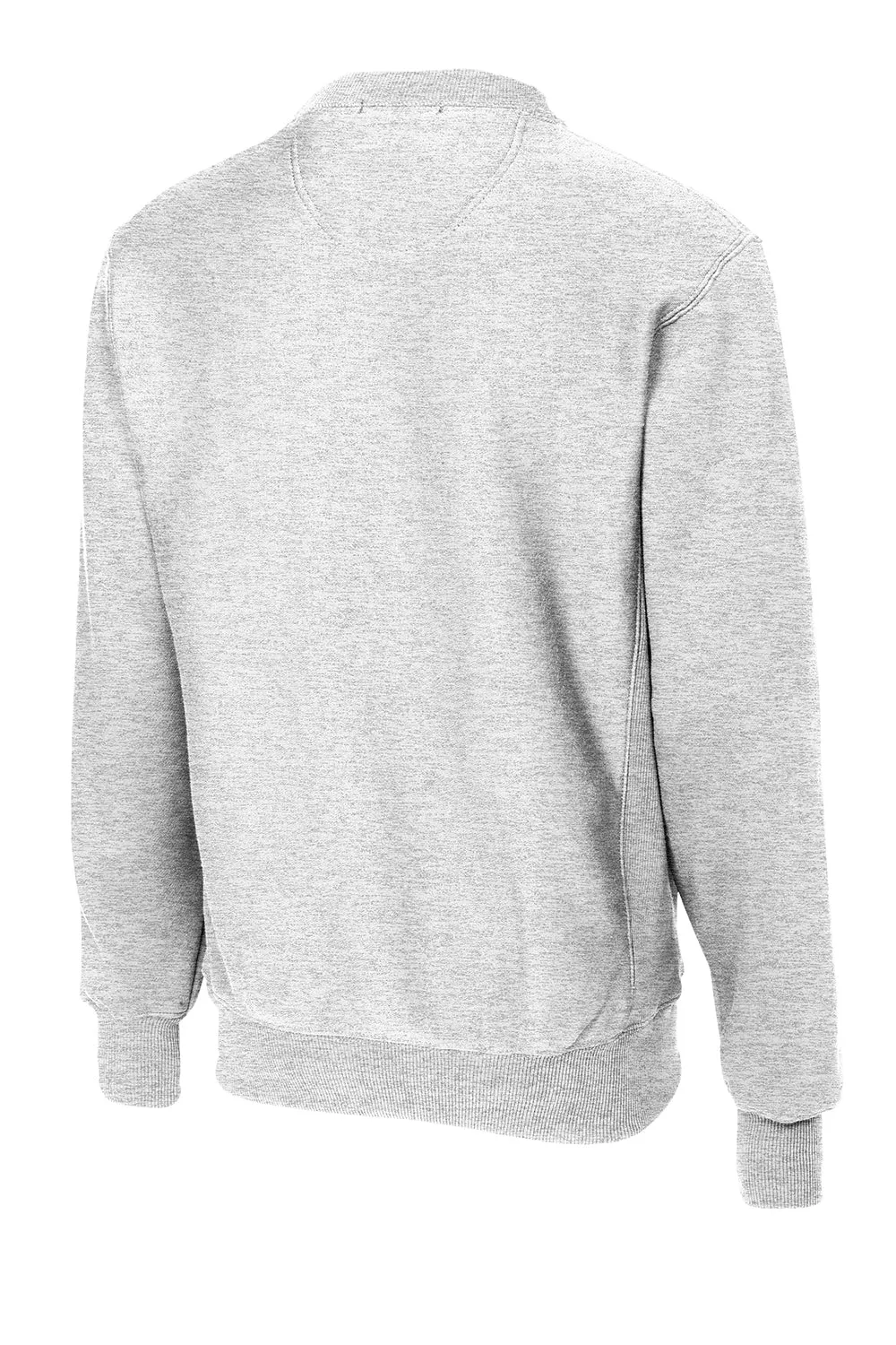 Sport-Tek Mens Fleece Crewneck Sweatshirt - Heather Grey