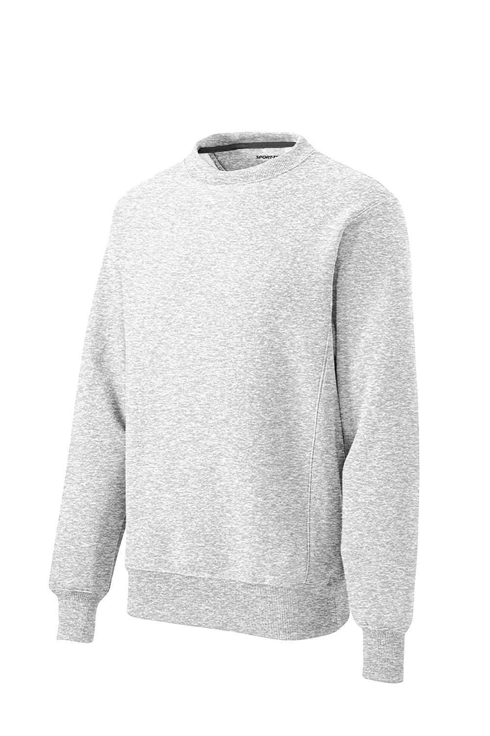 Sport-Tek Mens Fleece Crewneck Sweatshirt - Heather Grey