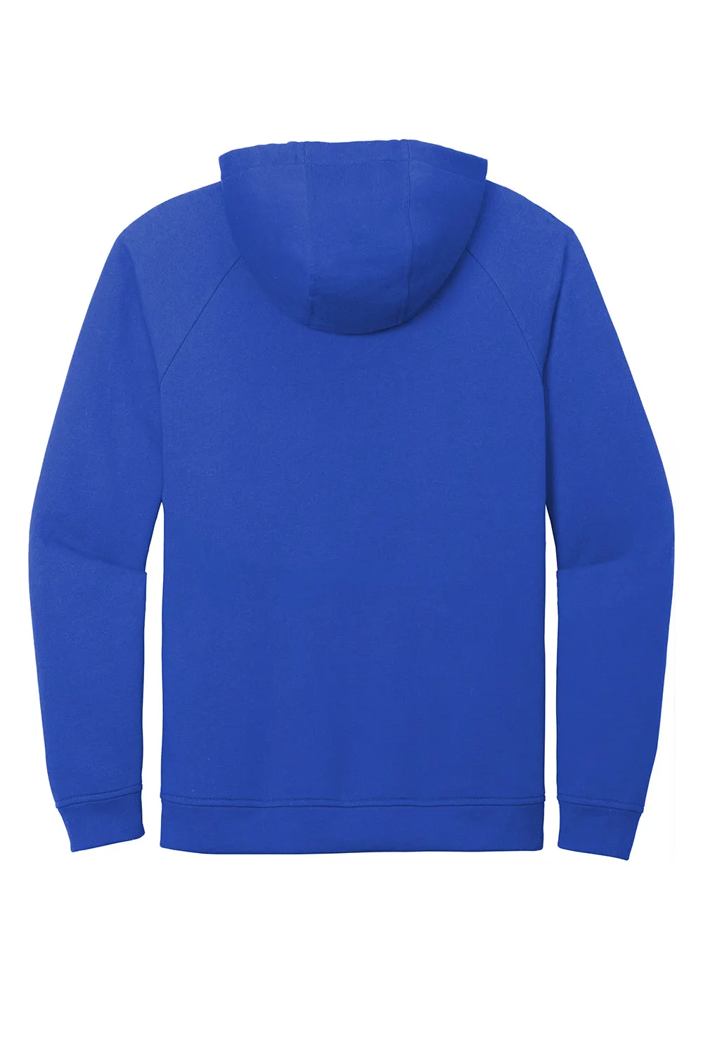 Sport-Tek Mens French Terry Hooded Sweatshirt Hoodie w/ Pouch Pocket - True Royal Blue - Closeout