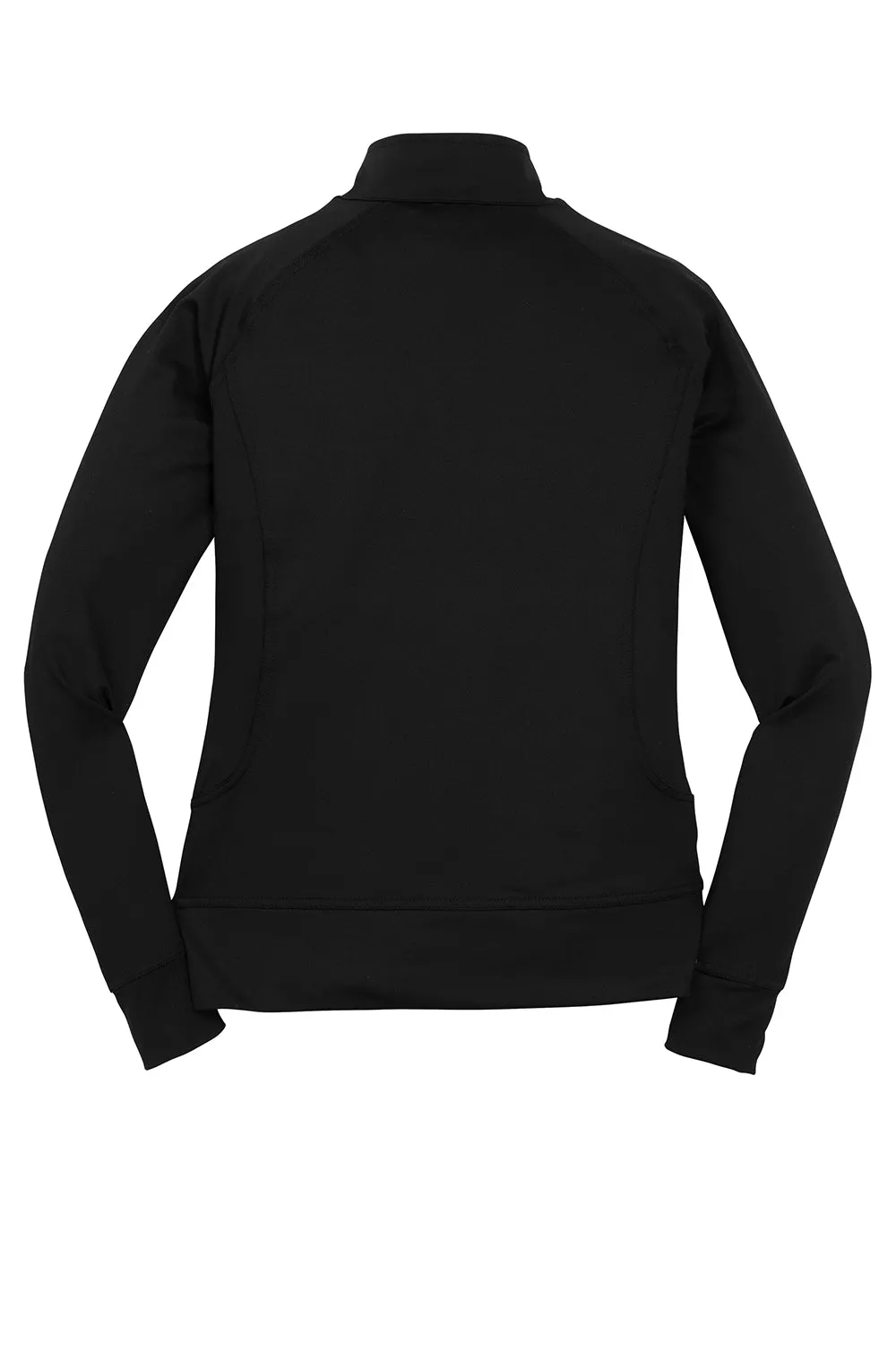 Sport-Tek Womens NRG Full Zip Sweatshirt - Black