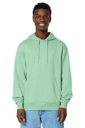 Stanley/Stella Mens Cruiser 2.0 Hooded Sweatshirt Hoodie w/ Pouch Pocket - Misty Jade Green