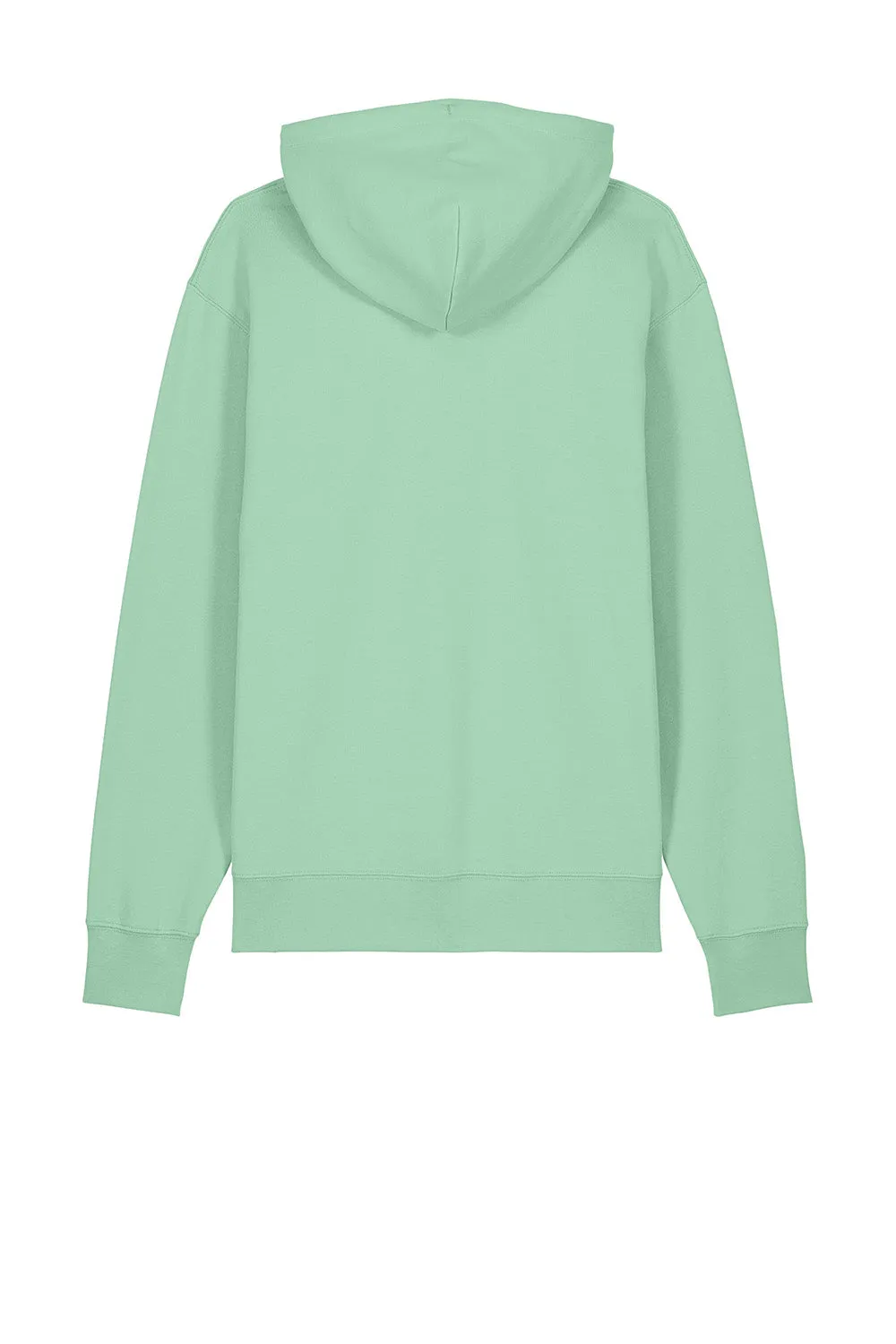 Stanley/Stella Mens Cruiser 2.0 Hooded Sweatshirt Hoodie w/ Pouch Pocket - Misty Jade Green