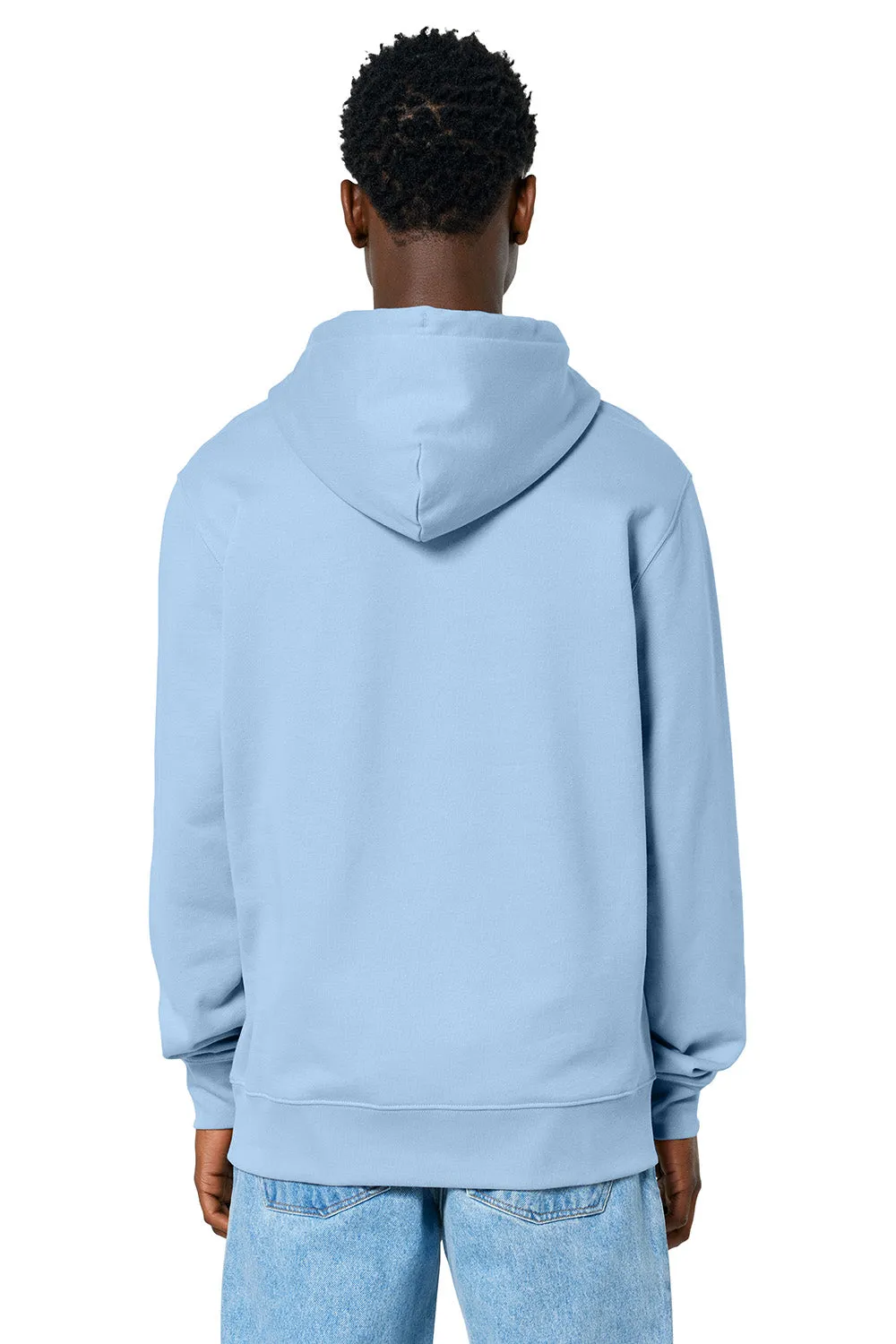 Stanley/Stella Mens Cruiser 2.0 Hooded Sweatshirt Hoodie w/ Pouch Pocket - Soul Blue