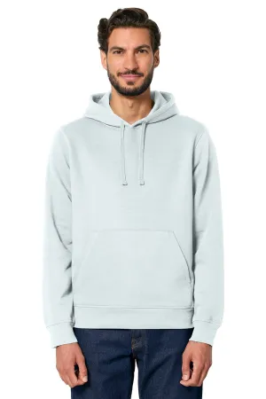 Stanley/Stella Mens Drummer 2.0 Hooded Sweatshirt Hoodie w/ Pouch Pocket - Ice Blue