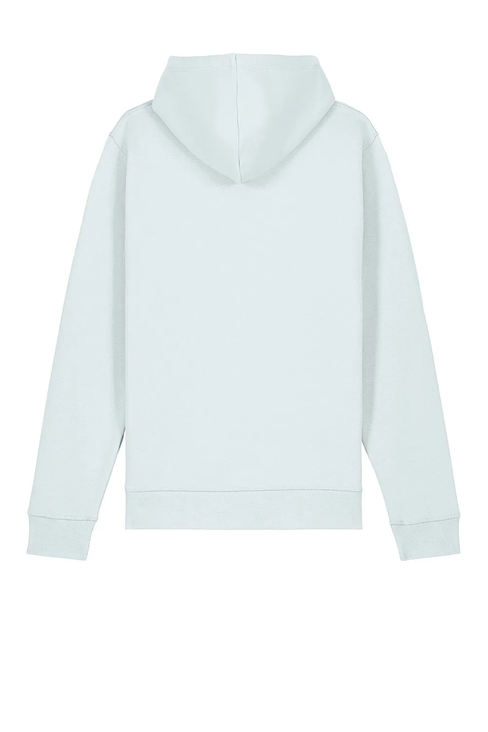 Stanley/Stella Mens Drummer 2.0 Hooded Sweatshirt Hoodie w/ Pouch Pocket - Ice Blue