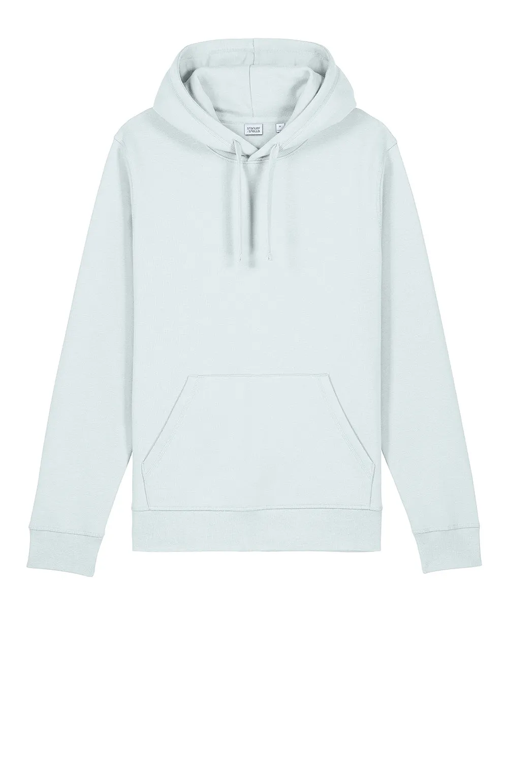 Stanley/Stella Mens Drummer 2.0 Hooded Sweatshirt Hoodie w/ Pouch Pocket - Ice Blue