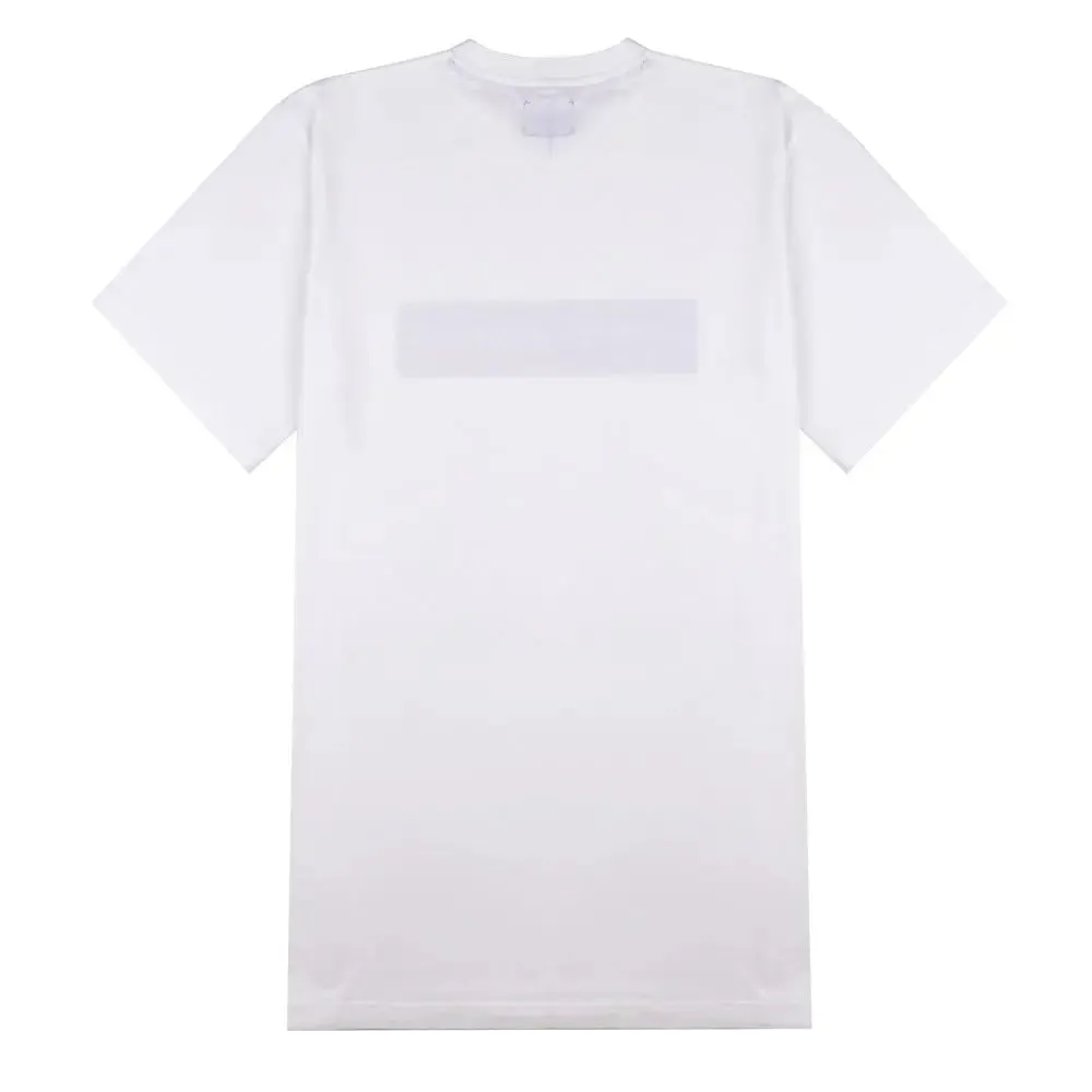 Stay Hungry YMGU Navy Logo T-Shirt White
