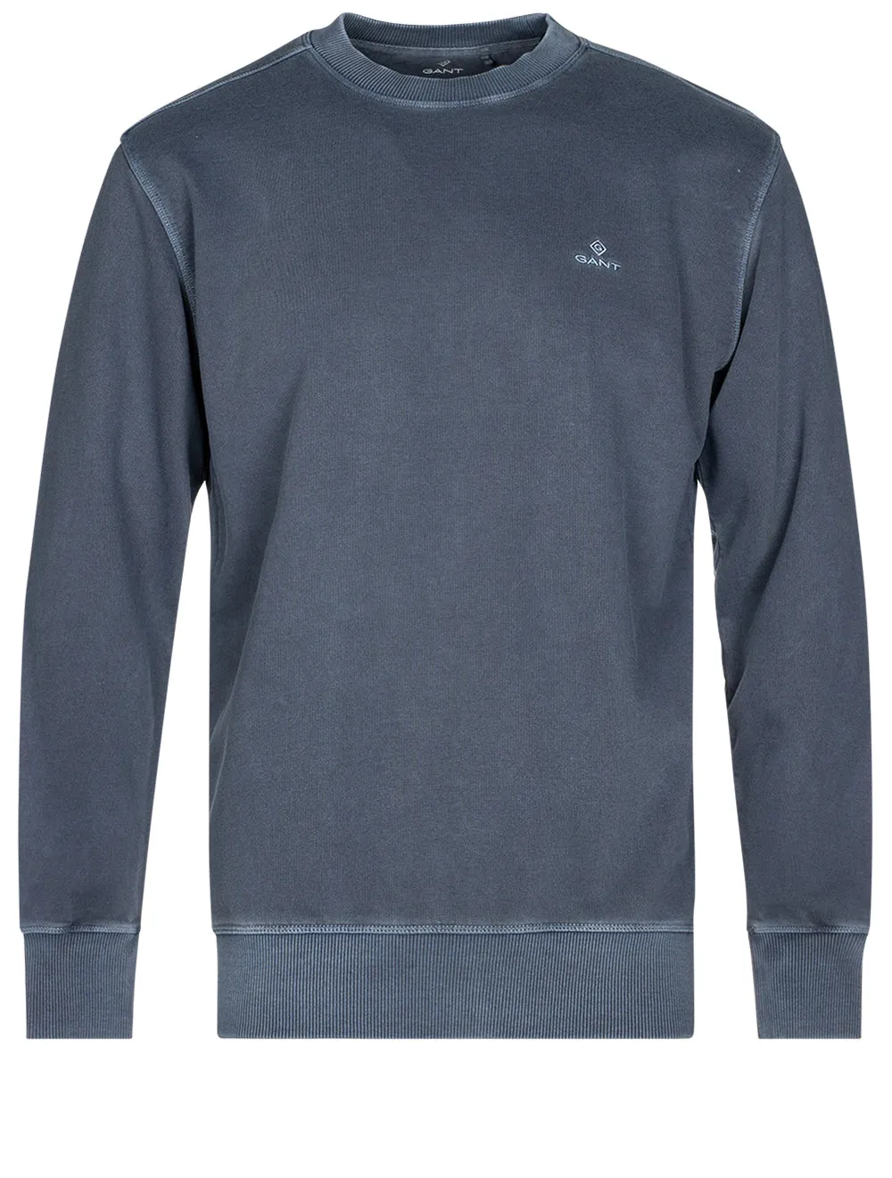 Sunfaded Crewneck Sweater Evening Blue