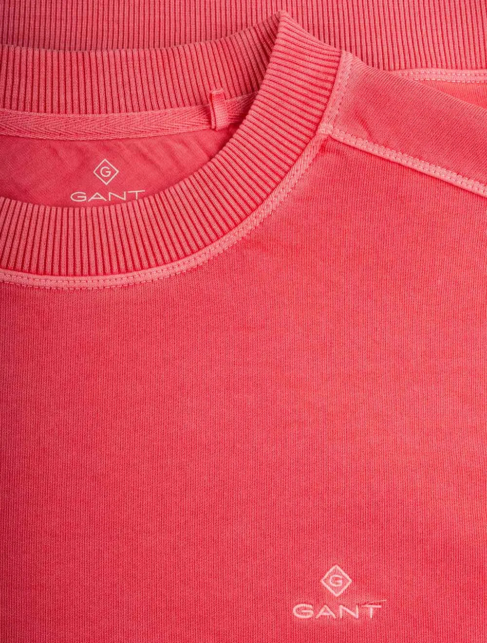 Sunfaded Crewneck Sweater Watermelon Pink