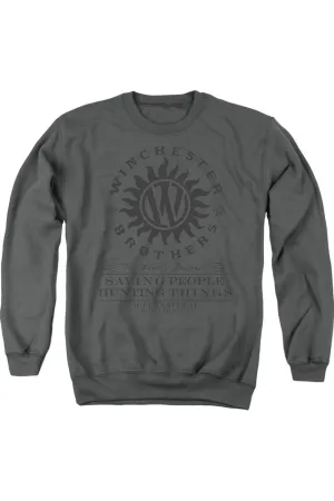 Supernatural Winchester Anti Possession Adult Crewneck Sweatshirt