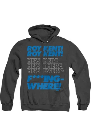 Ted Lasso Roy Kent Chant Adult Heather Hoodie / Hooded Sweatshirt