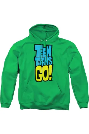 Teen Titans Go Logo Adult Pull Over Hoodie / Hooded Sweatshirt