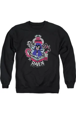 Teen Titans Go Raven Adult Crewneck Sweatshirt