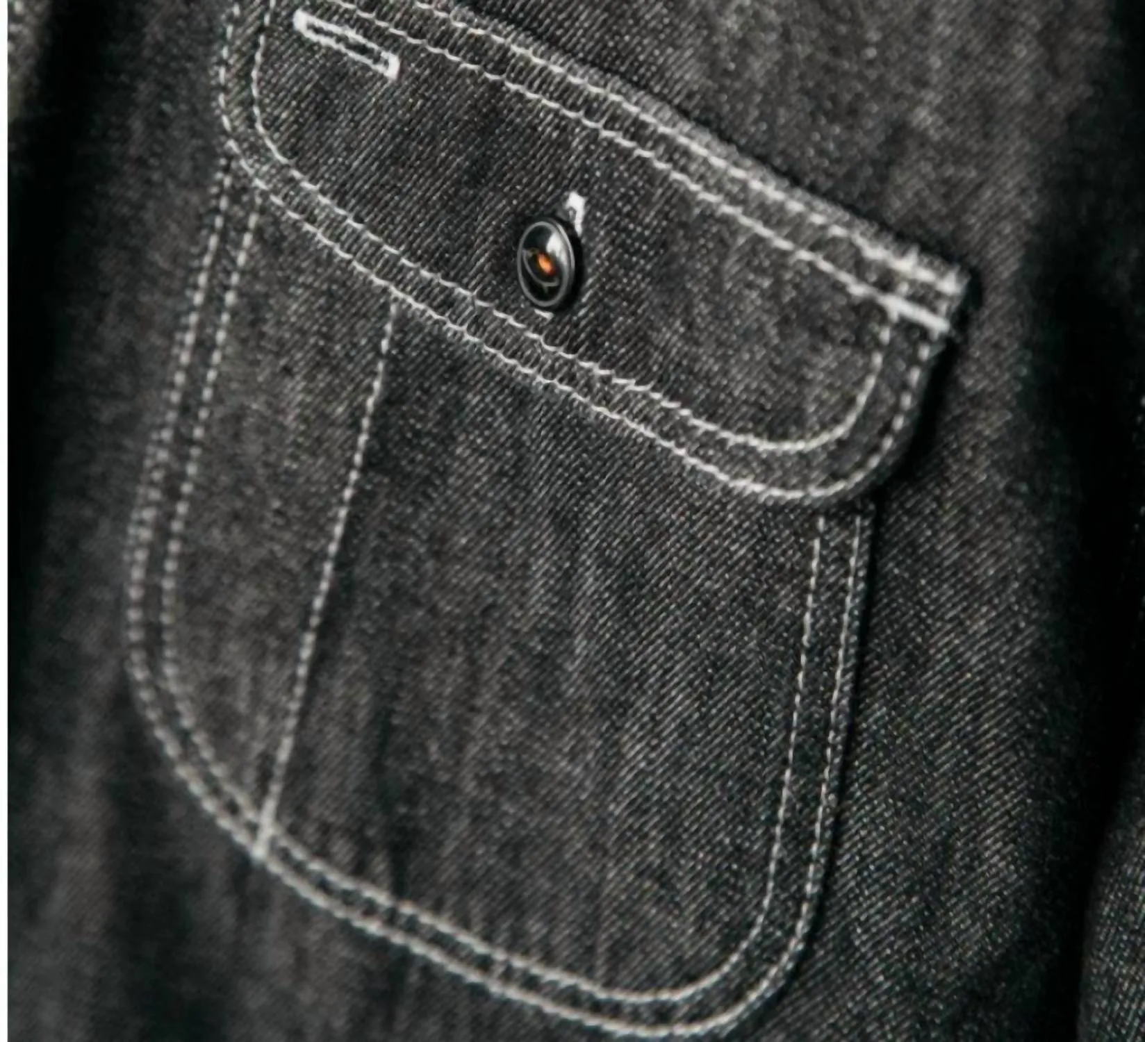 The Brace Shirt In Loose Weave Black