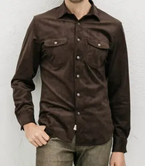 The Brace Shirt In Northwest Brown