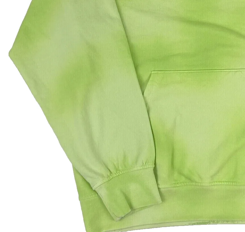 The North Face Dye NF0A5J914Y8 Men's Green Long Sleeve Pullover Hoodie L NCL626