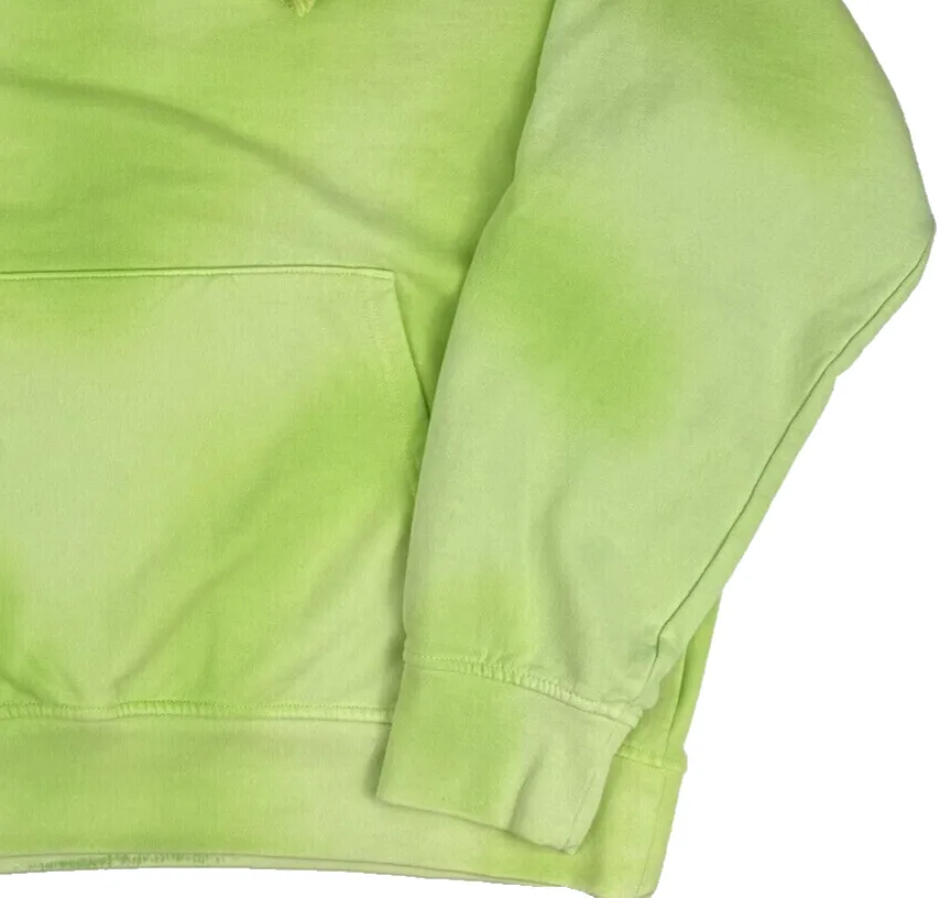 The North Face Dye NF0A5J914Y8 Men's Green Long Sleeve Pullover Hoodie L NCL626