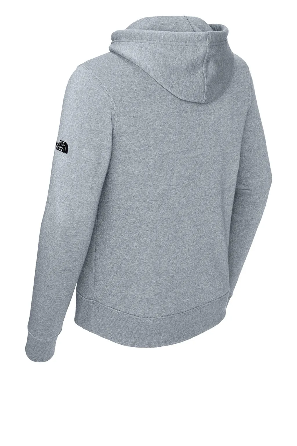 The North Face Mens Hooded Sweatshirt Hoodie w/ Pouch Pocket - Heather Light Grey