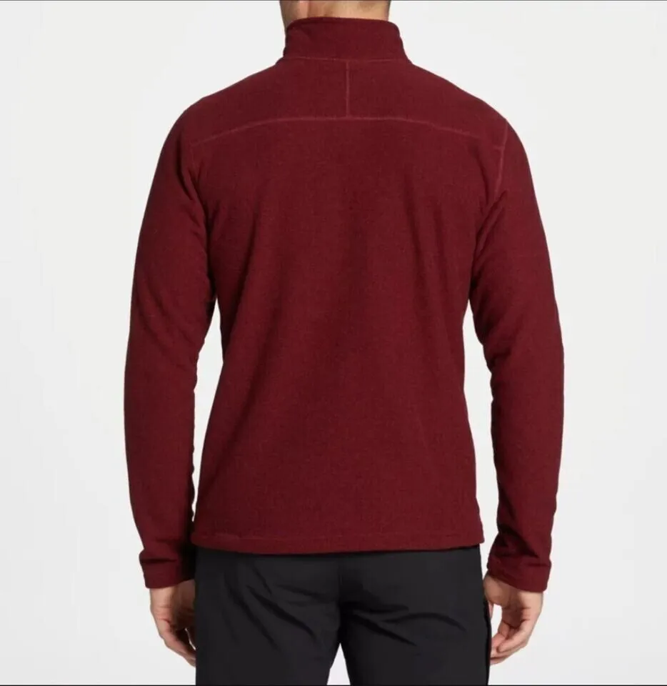 The North Face Men's Textured Cap Rock 1/4 Zip Pullover Sweatshirt Size S SGN553