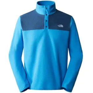 The North Face TKA Glacier NF0A4AJDSV9 Men's Blue Mock Neck Sweatshirt M NCL338