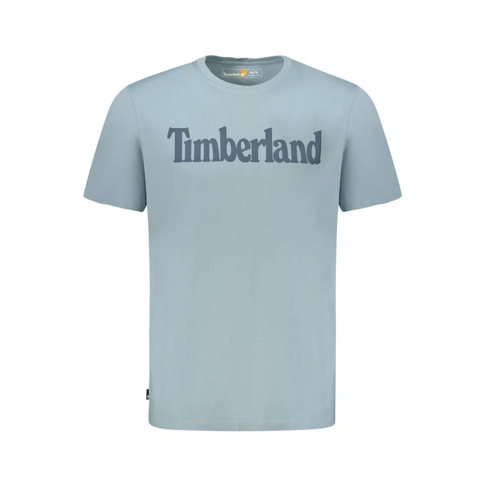 Timberland blue Cotton Men's T-Shirt