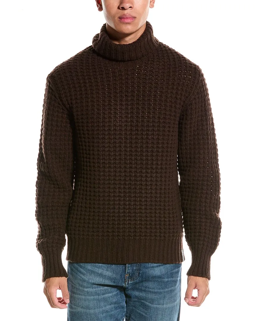 Todd Snyder Recycled Cashmere & Wool-Blend Turtleneck