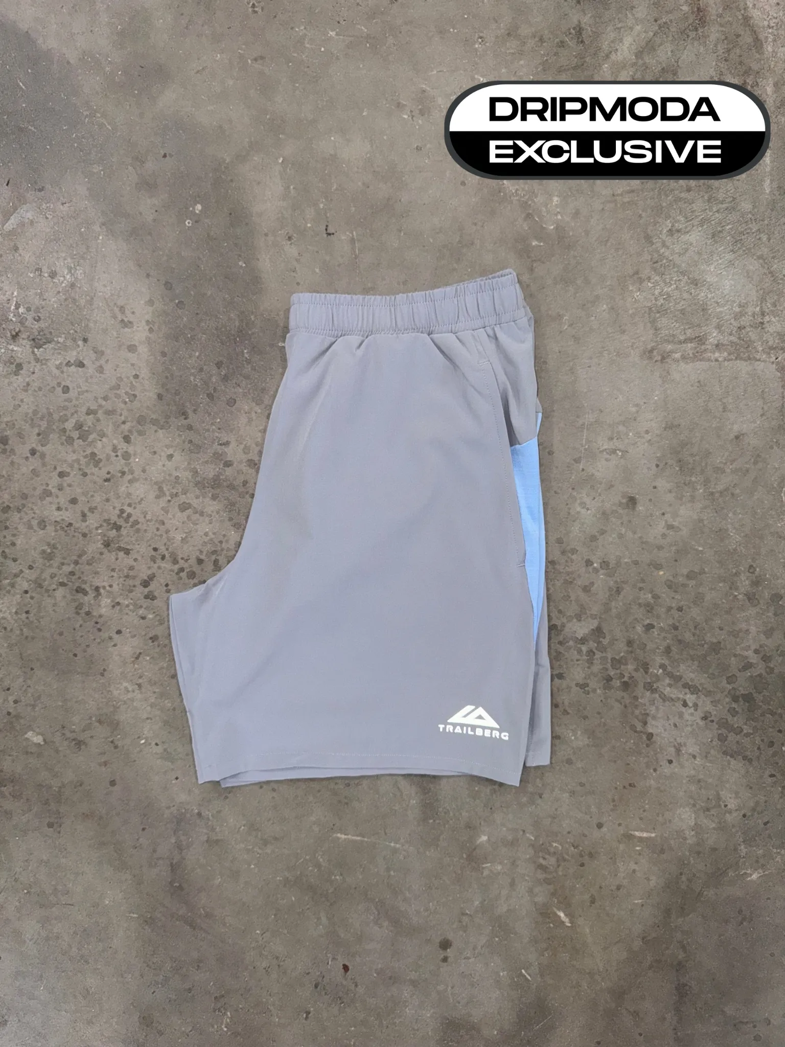Trailberg Cloud SS25 Short - Sky Grey