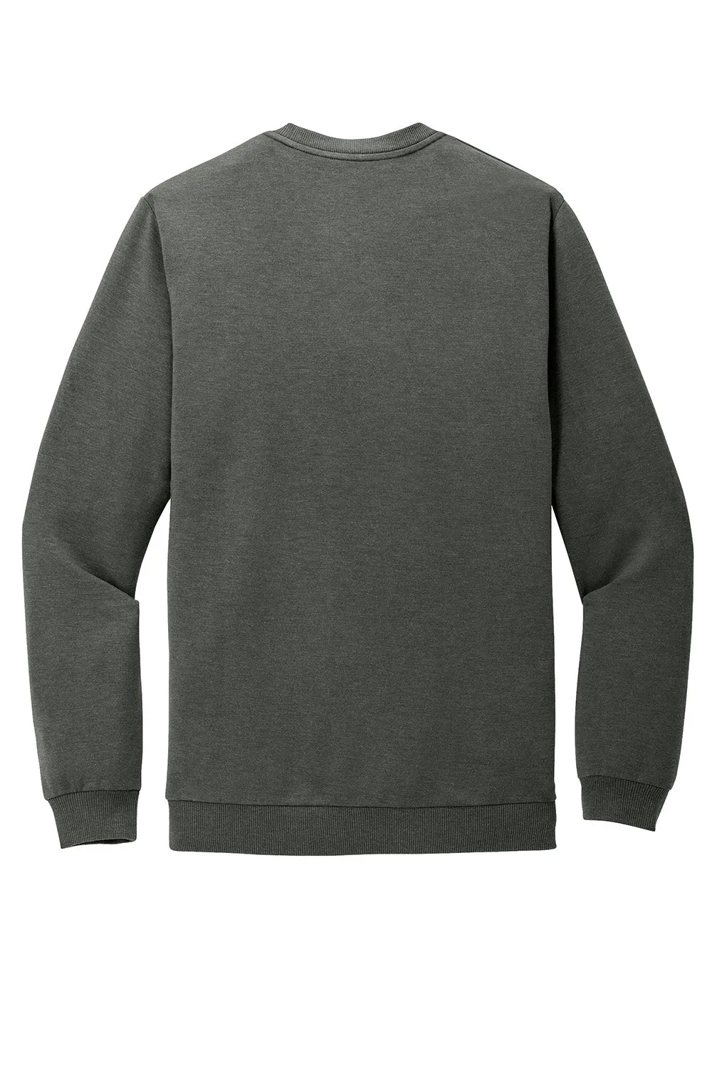 TravisMathew Mens Long Weekend Crewneck Sweatshirt - Heather Dark Grey