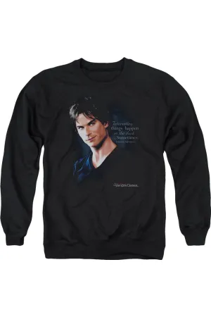 Vampire Diaries Sometimes Adult Crewneck Sweatshirt