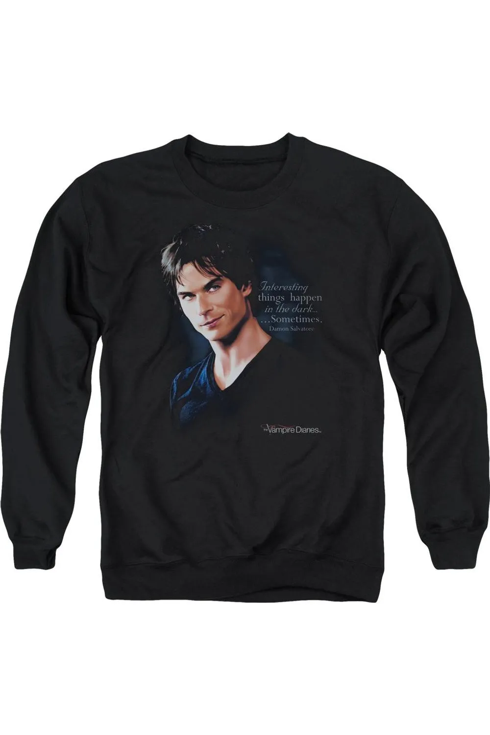 Vampire Diaries Sometimes Adult Crewneck Sweatshirt