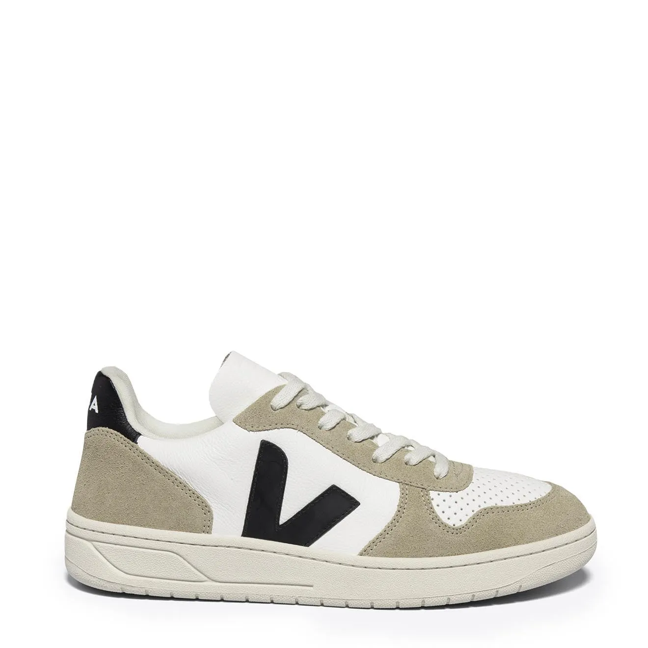 Veja V-10  Extra White Black Sahara Trainer