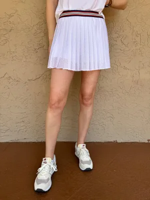 Veronica Tennis Skirt In Wht