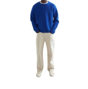 Wilde Crew Sweater In Blue