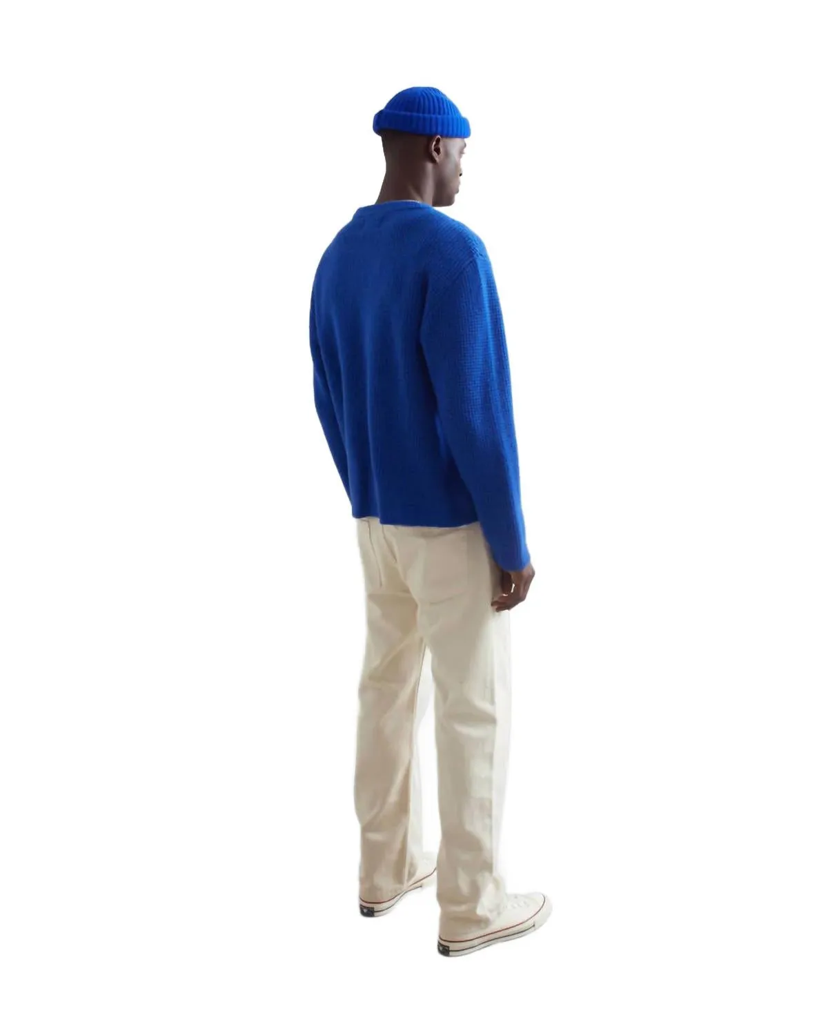 Wilde Crew Sweater In Blue