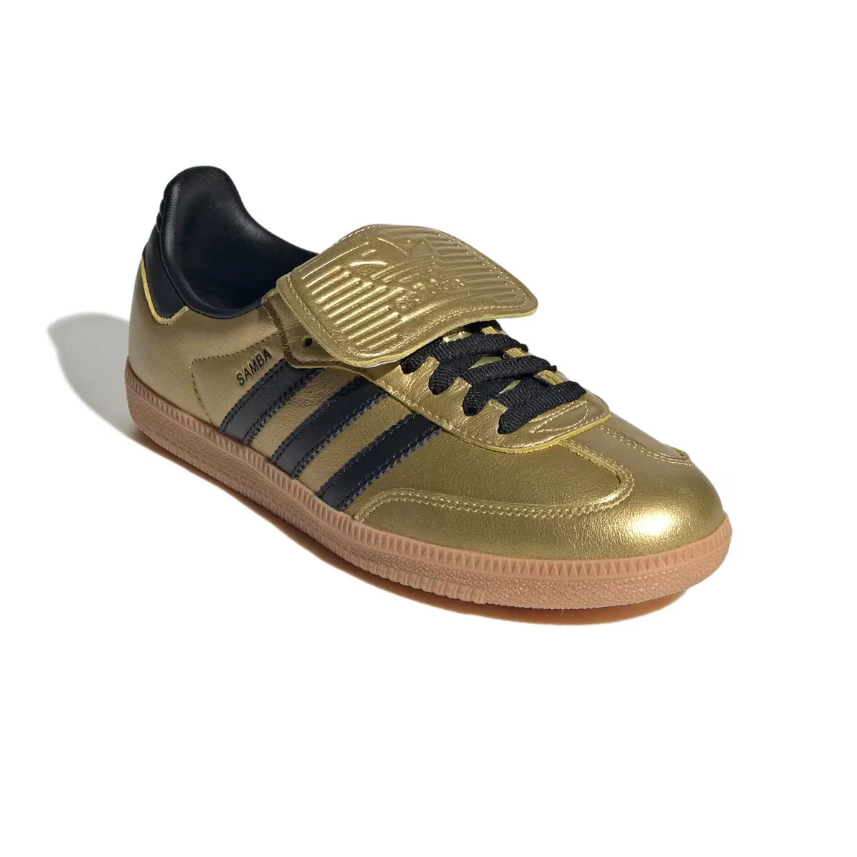 Wmns Samba Long Tongue 'Gold Metallic Black Gum'