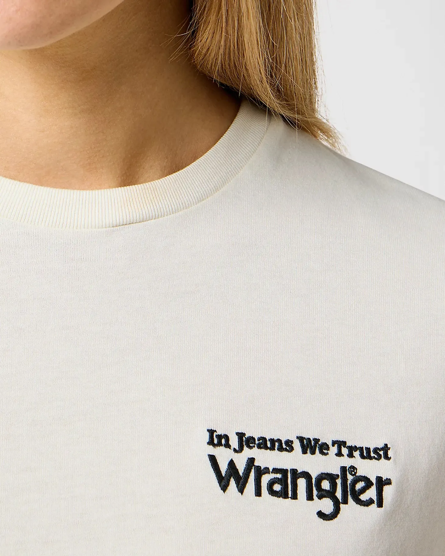 Womens Graphic T-Shirt in Vintage White