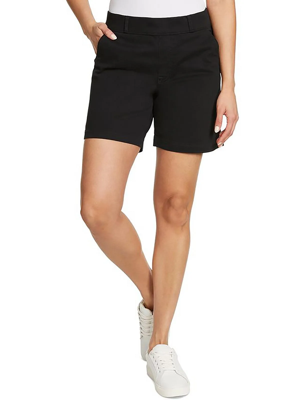 Womens High Rise Mini Casual Shorts