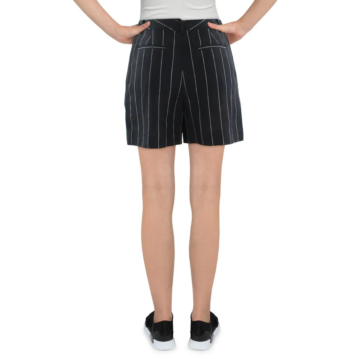 Womens Linen Mini Casual Shorts