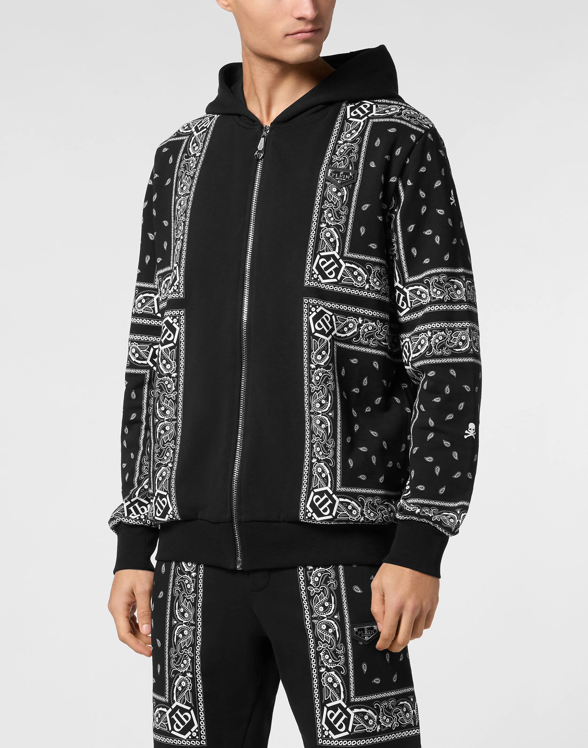 Zip Hoodie Paisley